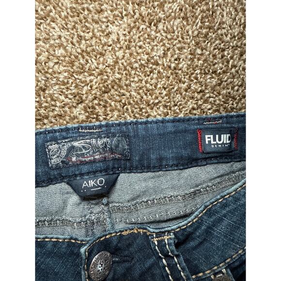 Silver Aiko mid slim bootcut jeans womens 30/31 western cowgirl normcore casual - Picture 2 of 9